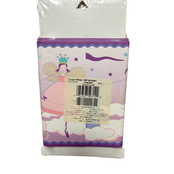 Restore Kids Decorative Wallpaper Border Purple Princess Castle Clouds Lot of 4 - Picture 4 of 5